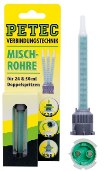 PETEC MISCHROHRE f. 24&50ml Doppelspritzen