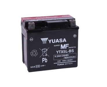 BATTERIE YUASA YTX5L-BS